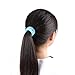 Spiral Hair Ties 12pcs No Crease Elastic Ponytail Holders Phone Cord Traceless Hair Ring Hair Rubber Bands Suitable for All Hair Types 6 Colors,2pcs/Color