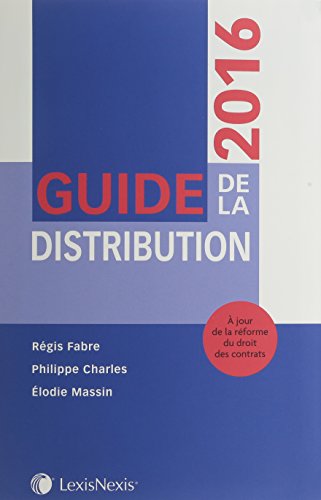 Guide 2016 de la distribution