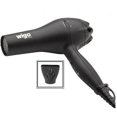 Wigo QUIET Ionic Hair Blow Dryer with Multiple Heat and Speed Settings