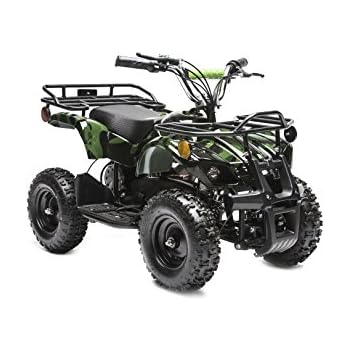 electric wheeler atv quad rosso battery utility motors camo reverse 800w army motorcycle power ride lights four toys 36v