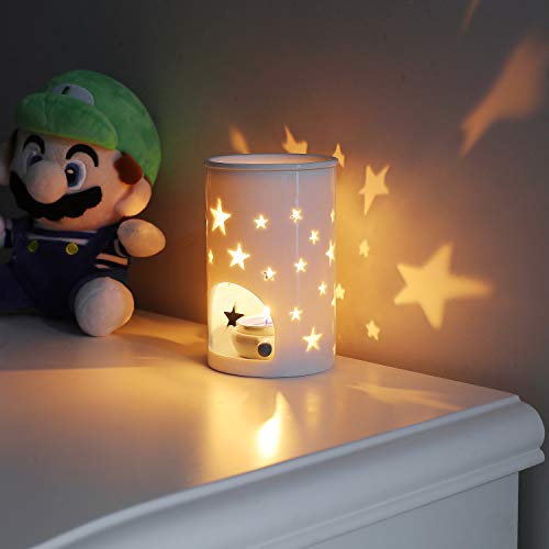 T4U Ceramic Tealight Candle Holder Oil Burner, Essential Oil Incense