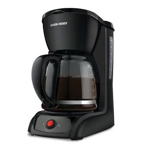 Black & Decker CM1200B 12-Cup Switch Coffeemaker, Black (Best Low Cost Coffee Maker)