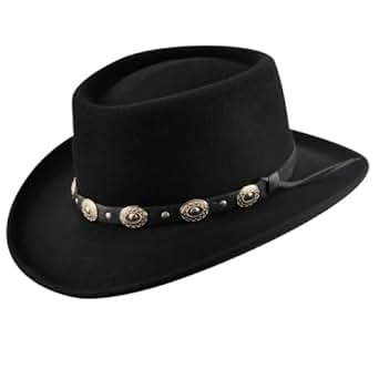 Eddy Bros. Mens Gambler Hat Rustic American Design ...