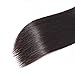 Brazilian Straight Remy Human Hair 1 Bundle 16 inches Unprocessed Brazilian Virgin Hair Natural Color(16