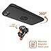 MORPHEUS LABS M4s iPhone 8 Plus Bike Mount, Phone Holder & iPhone 8 Plus Case, Bicycle Holder, fits Most Handlebars, 360 Rotation, Stand, Bike Kit for iPhone 8 Plus / 7 Plus / 7Plus / 8Plus [Black]