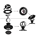 Mobile Phone Car Mount, Fosman Universal Magnetic Cell Phone Dashboard Car Mount Holder for iPhone 6 / 6s 5s 5c 4 Samsung Galaxy S7 Edge S6 S5 Note 5 4 , Sat Nav Mini Tablets (42mm Black)