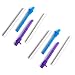 Munchkin Click Lock Replacement Straws, Blue/Purple, 4-Count primary