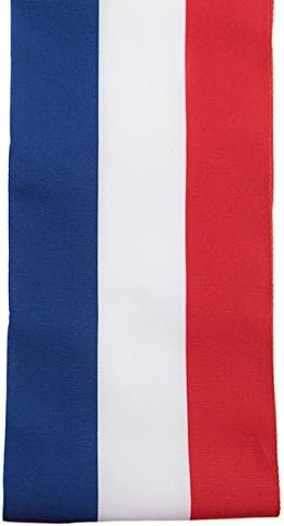 Scarf of the Mayor,three-colored (8 cm x 2 meters), Mehrfarbiges