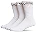 Vans Classic Crew Sock 3 Pack 9.5-13 / White