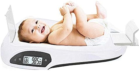 Jenify Intelligent Baby Electronic Weighing Scale Accurate Baby Scale Baby Height Scale Weight Scale Meter,Black [Energy Class A]
