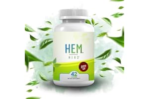 Hem Healer Hem Hero Extra Strength Hemorrhoid Treatment - Reduce Swelling, Soothe Itching & Irritation - 100% Natural - 42 Vegetarian Capsules