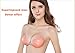 Self-adhesive Bra Cups,Strapless Bra, Invisible,Reusable,Backless Push-up Bra (C Cup-Double Thickness)