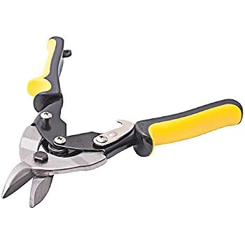 MIDWEST Bulldog Aviation Tin Snip Straight Cut Regular Tin Cutting