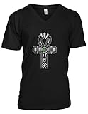 Ankh _ Egyptian Cross Men's V-neck T-Shirt Tee