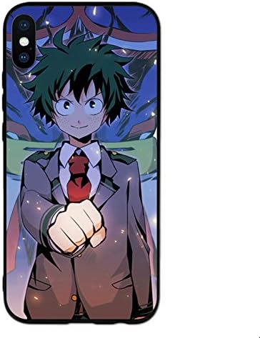 僕のヒーローアカデミアiphoneケース ジャパンアニメみどりや いずく かっこいい強化ガラス防護保護カバーiphone11pro 7 激安 激安特価 送料無料 X アニメファン 8