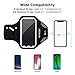 LETSCOM Running Armband for Cellphone, Smartphone Case with Key Holder Compatible with iPhone 11 Pro XR XS MAX 8+ 7+ 6S+ Samsung Galaxy S10+ S9+ S8+ S7 Edge
