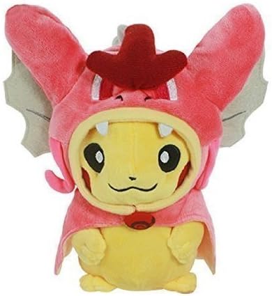 Amazon ジェネリック Generic ポケモン ピカチュウソフトぬいぐるみ シャイニーギャラドスケープ 8インチ 赤 コスプレ コイキング おもちゃ 並行輸入品 ぬいぐるみ おもちゃ