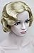 StrongBeauty Vintage Marilyn Monroe Cosplay Wig Short Wavy Flapper Wig