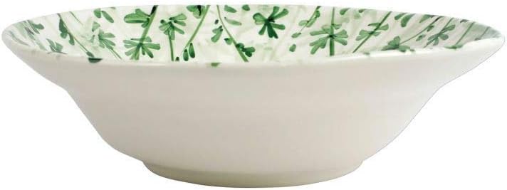 Vietri Erbe Parsley Shallow Serving Bowl