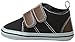 Luvable Friends Unisex Baby Crib Shoes, Black Hook, 12-18 Months