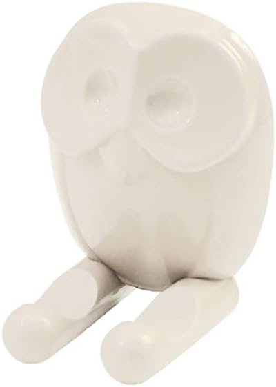 XQxiqi689sy Household Kitchen Bathroom Owl Wall Sticky Adhesive Hanging Storage Toothbrush Holder
