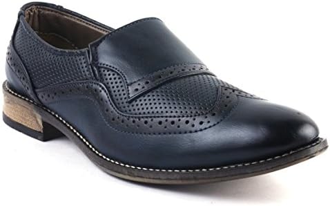 AORFEO Leather Formal Shoes/Men's Black/Brown/Tan/White Lace up Office Wear/Party Wear Synthetic Leather Formal Shoes FF7014
