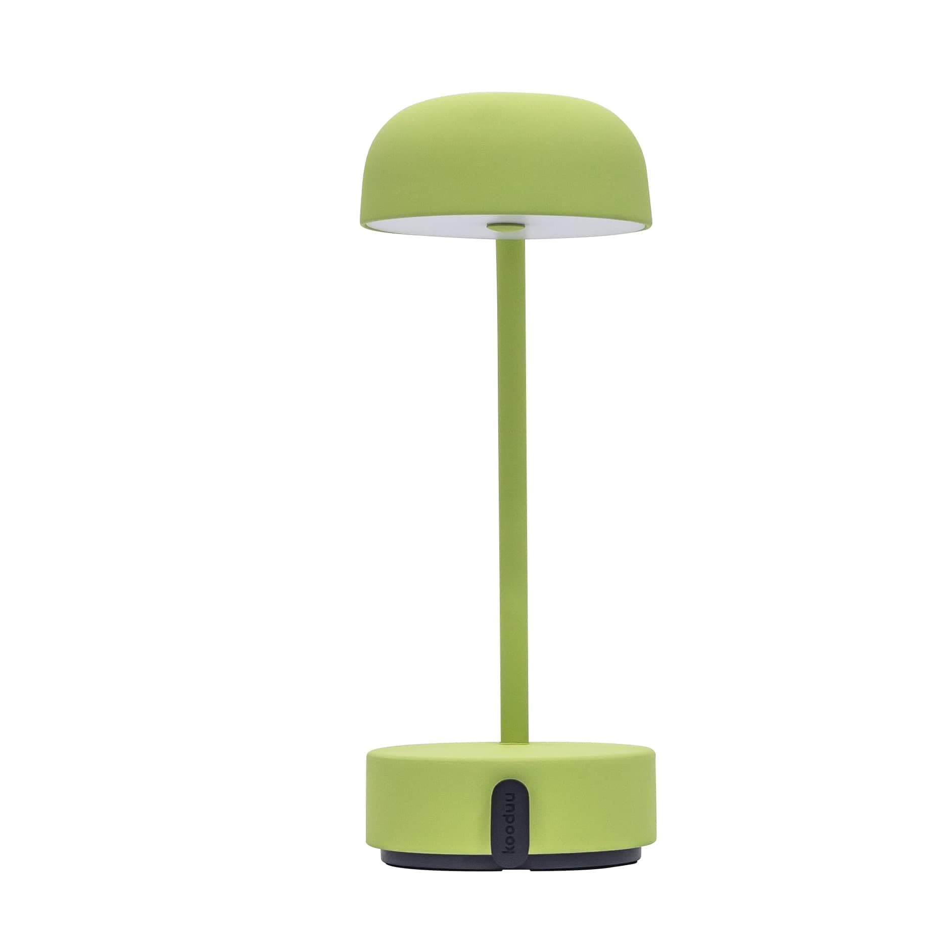 Kooduu - Fokus Table Lamp - Desk and Bedside Reading Light - Portable, Dimmable and Rechargeable via USB, Moss Green