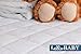 Hello Baby Waterproof Crib Mattress Cover - Ultra Soft White Bamboo Terry Fitted Sheet Style Protector
