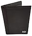 DH DAPPER · HIDE Mens Wallets - Men's Leather Bifold Wallet - Leather Card Holder - Thin Slim Leather Wallets for Men (Black Leather/Black Thread)