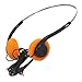 Invent Star Lord Style Walkman Hi-Fi Stereo Earphone Headset Orange ear pad Tape Suit