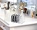 TWING Acrylic Lipstick Organizer Lip Gloss Holder Organizer, 24 Spaces Clear Acrylic Makeup Lipgloss Display Case