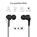 G-CORD (TM) In-Ear Wired Stereo Sound Earphones with Mic [for Android, iOS and Windows Systems]