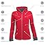 SCOTTeVEST Glow Hoodie for Women - 18 Hidden Pockets - Lightweight Zip Up Sweatshirt for Travel & More (Ember, Medium)