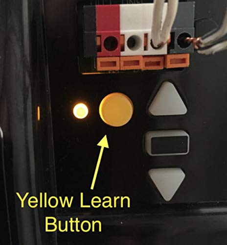 Gate1Access Compatible 891LM 893lm Remote Control Yellow Learn Button 4 Button Liftmaster 2 Pack