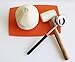 Coconut Opener Tools with Hammer Super Safe & Easy to Open Young Coconuts, Food Grade Stainless Steel Opener, Rubber Mallet with Handle by KINGLEV