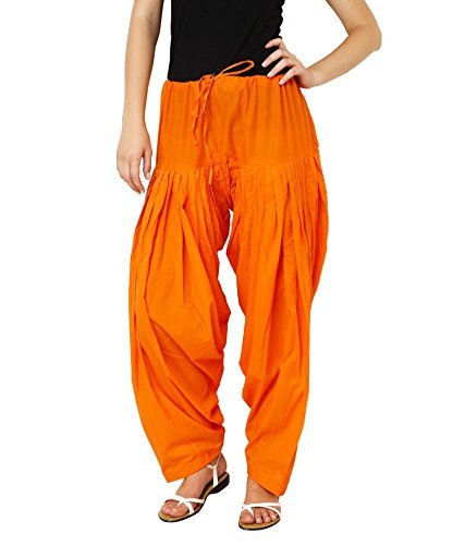 k's creations women's cotton patiala salwar combo (free size)