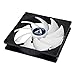 ARCTIC F14 PWM - 140 mm Case Fan, PWM-Signal regulates Fan Speed, Quiet Motor, Computer, Fan Speed: 200-1350 RPM - Black, White