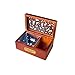 YouTang Creative Hollow Wood 18-Note Wind-up Musical Box,Musical Toys,Tune:Over The Rainbow