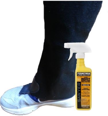 Youth Tick Gaiters with Sawyer Permethrin Bundle