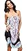 Honeystore Women's Fashion Spring Summer Flower Print Resort Beach Sundress