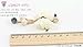 Brandbuy Earphone Jack Plated Gold Beige Bow Colored Small Beads / Cell Charms / Dust Plug / Ear Jack For Iphone 4 4S / iPad / iPod Touch / Other 3.5mm Ear Jack