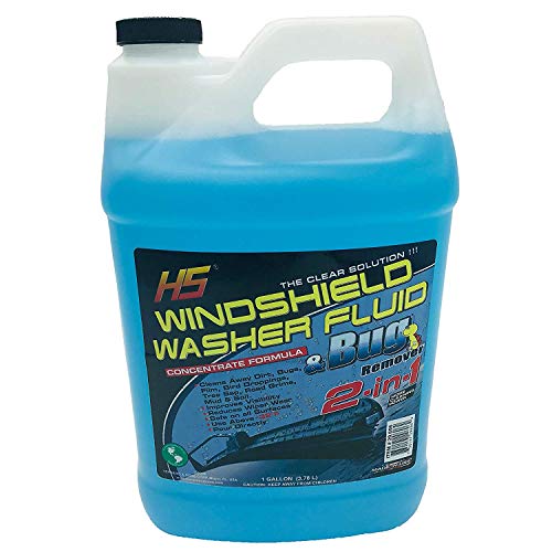 HS 29.606 Bug Wash Windshield Washer Fluid, 1 Gal (3.78 L) Pack 2