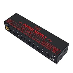 VSN Guitar Pedal Power Supply 10 Isolated DC Output