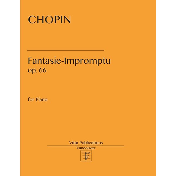Fantasie Impromptu, Op. 66 in C# Minor: Chopin, Frederic