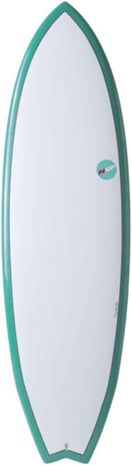 Nsp Elements Fish Surfboard 6Ft 4 Aqua