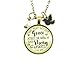 She Gave Herself Grace Christian Necklace Bible Quote Dove Jewelry 24