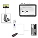 Proslife Cassette Player Tape to MP3 Converter Portable Walkman Cassette Tape Player with Earphones, Auto Reverse, No Need Computer