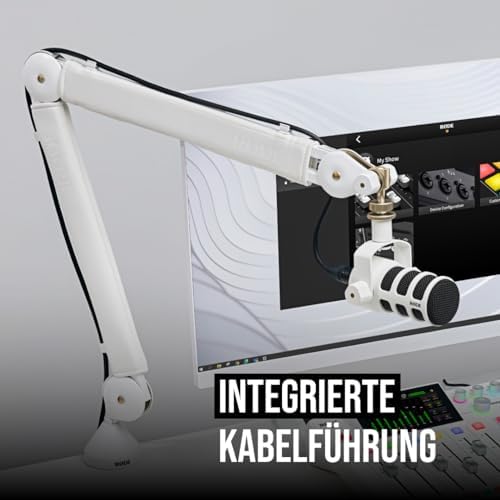 PSA1+ Professioneller Studioarm mit Federdämpfung und Kabelmanagement (Weiß)