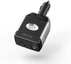 BESTEK 75W Power Inverter DC 12V to 110V AC Car Inverter Power Converter
