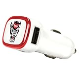 NCAA NC State Wolfpack Car Charger, White